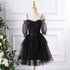 Lovely Tulle with Lace Applique Straps Short Party Dress, Tulle Sweetheart Homecoming Dress